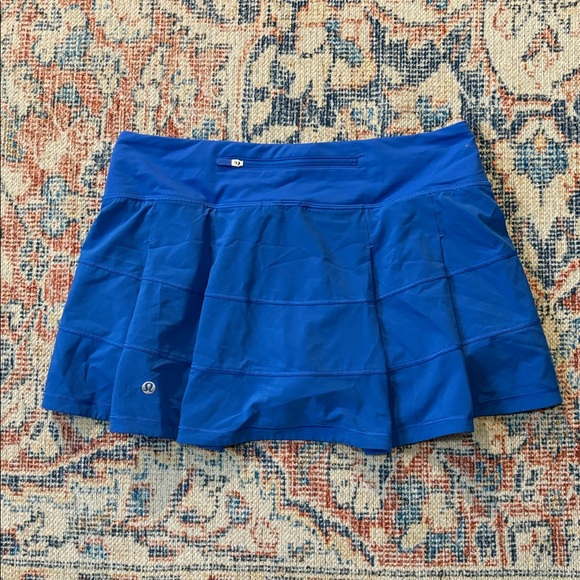 Lululemon Pace Rival Skirt (Regular) 4-Way Stretch 13” in Wild Bluebell SZ 6 EUC - Picture 6 of 6